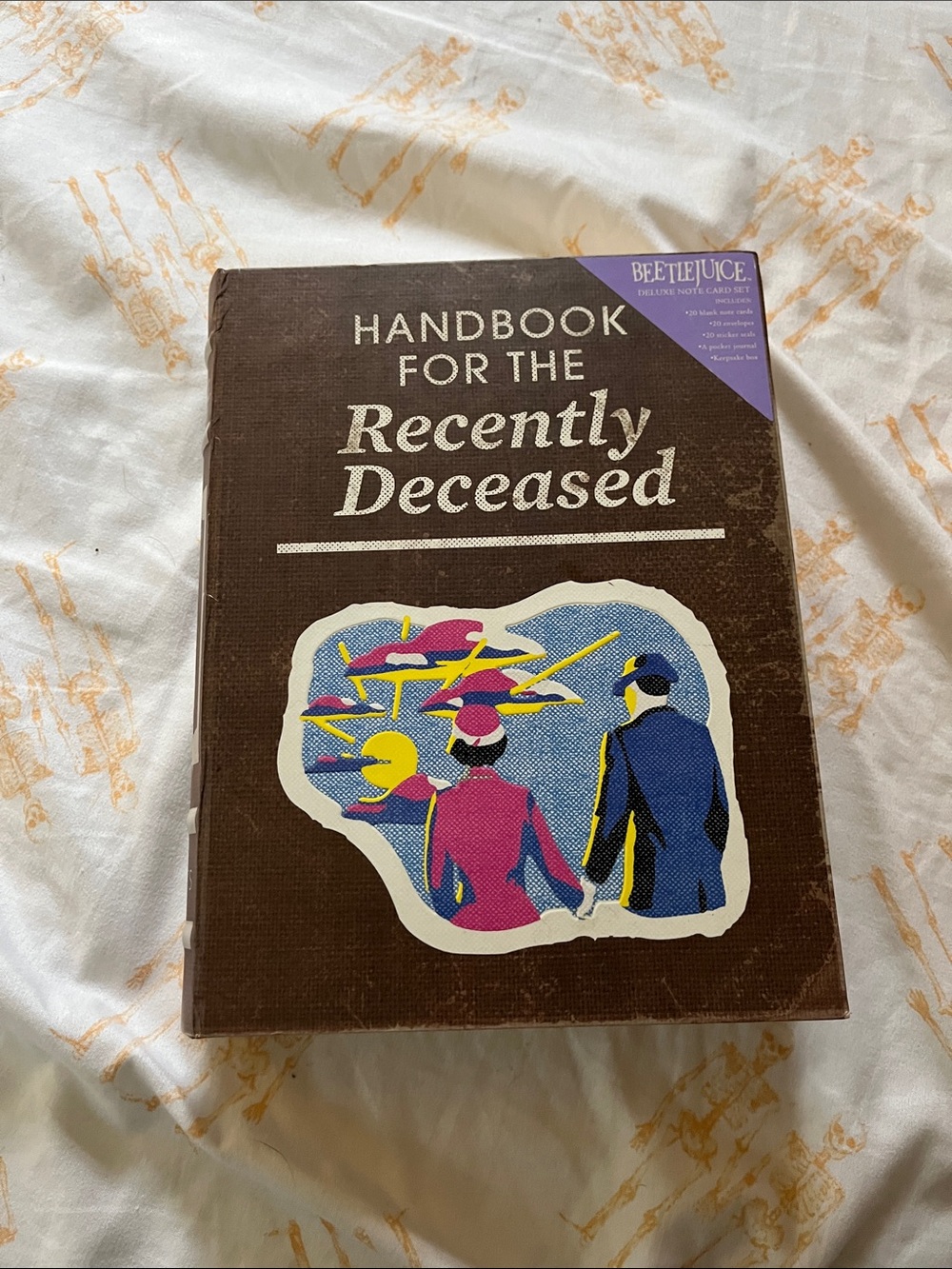 Handbook for the Recently Deceased Decorative Coffee Table Book — Brown